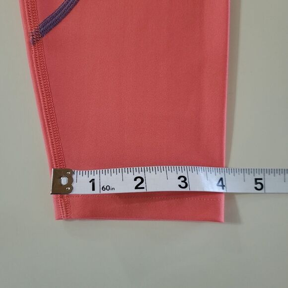 Puma Women's Coral Orange Performance Leggings - Picture 7 of 12